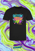 Getting Jiggy With It Hen-do Print Tshirt