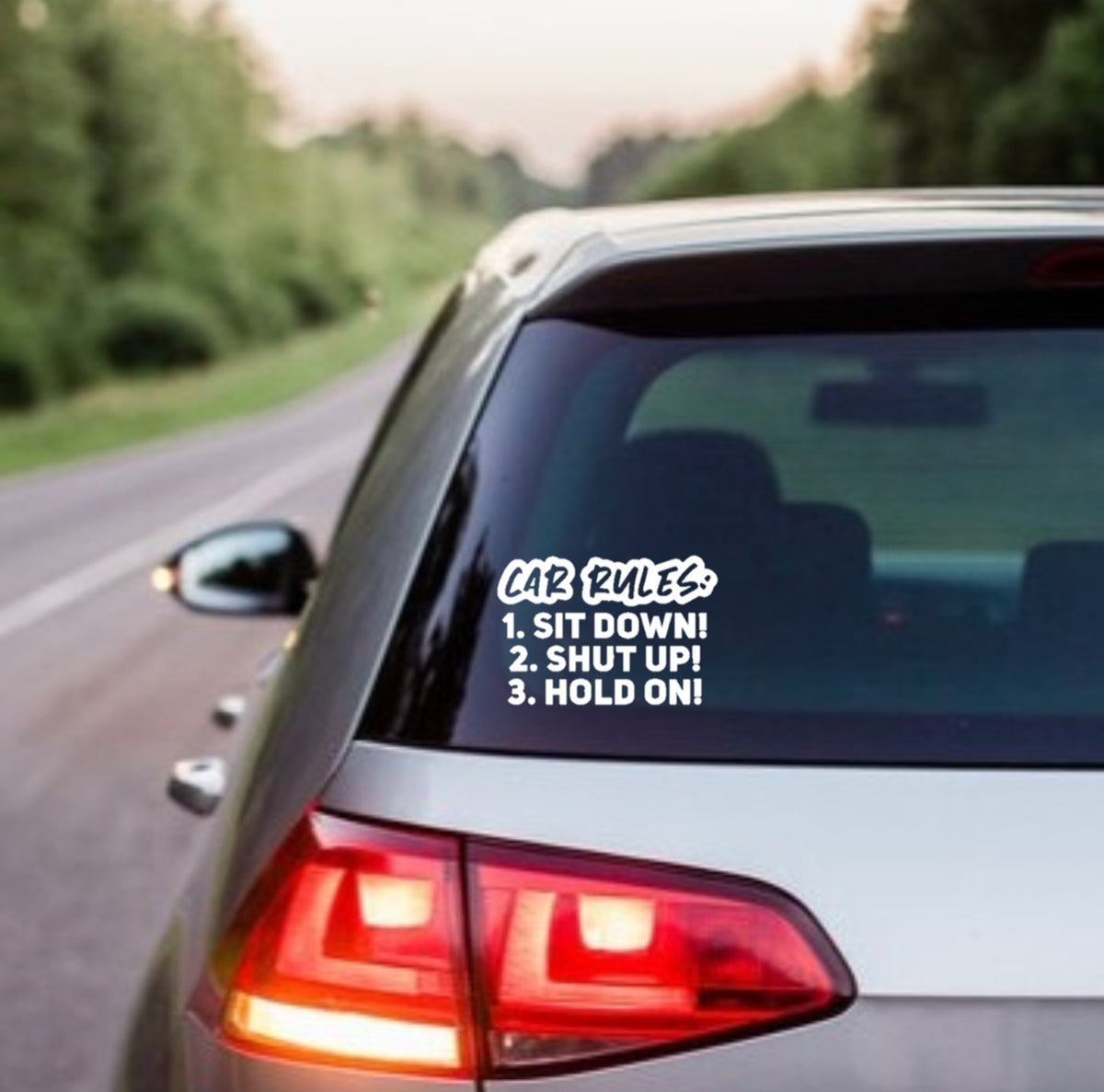Car Rules White